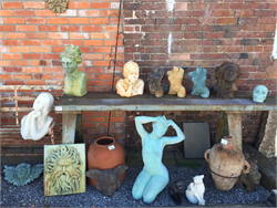 Artstone, statues, statuettes, 